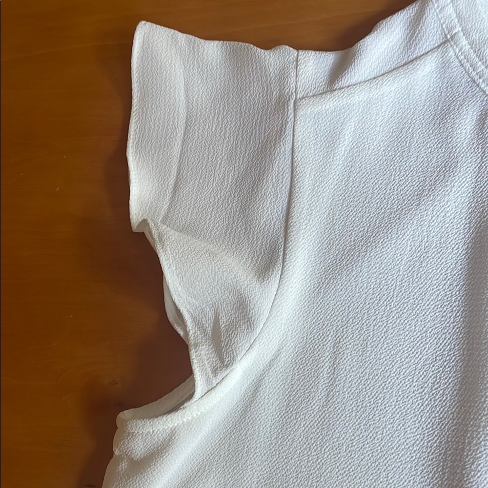 Calvin Klein White Blouse - Picture 3 of 5